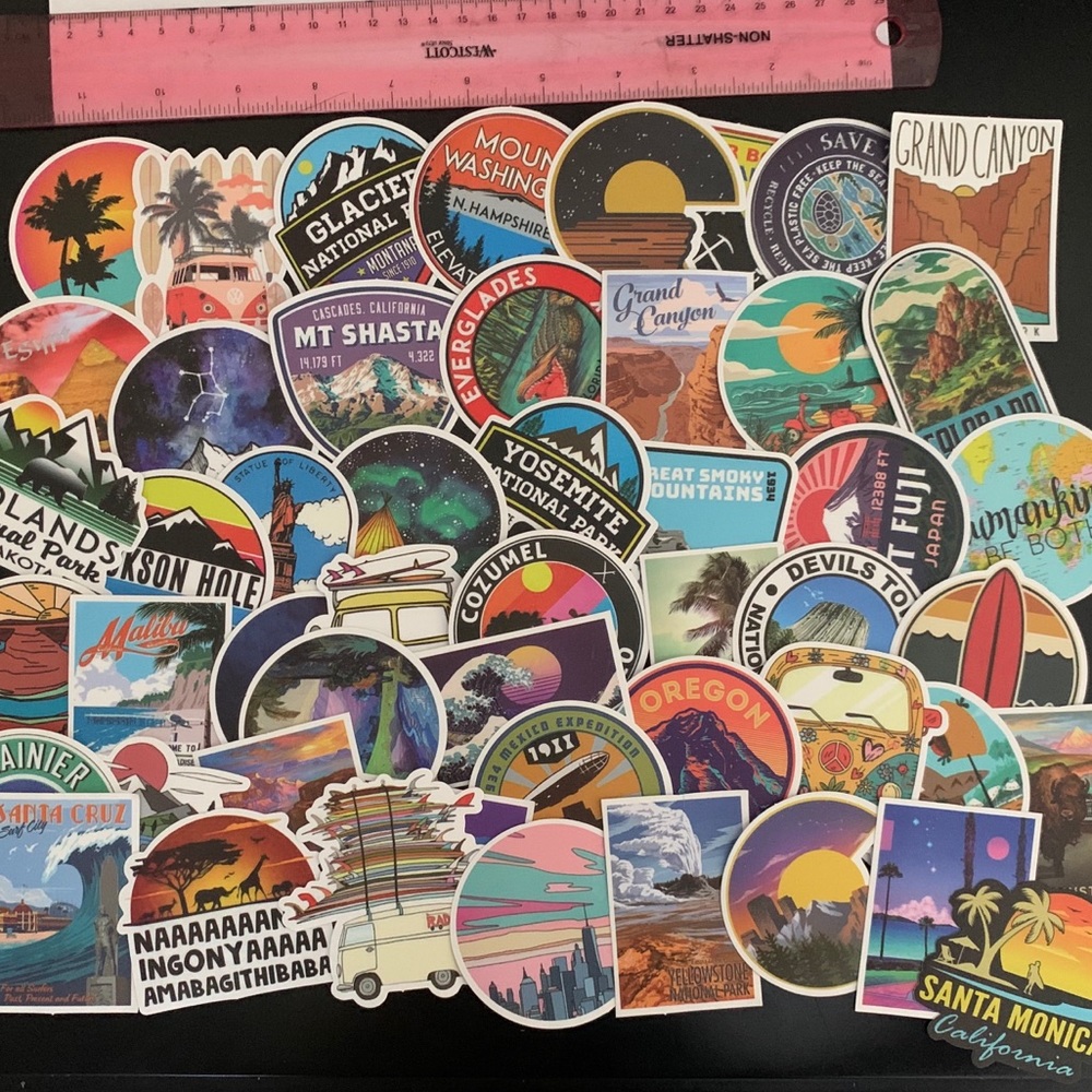 BOGO 50% OFF! 5 Traveling Stickers